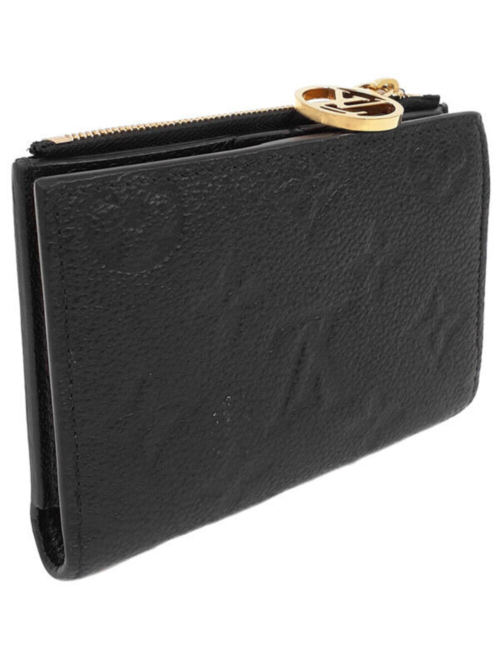 Louis Vuitton Short Bi fold Portefeuille Empreinte Monogram Wallet Lisa Brown